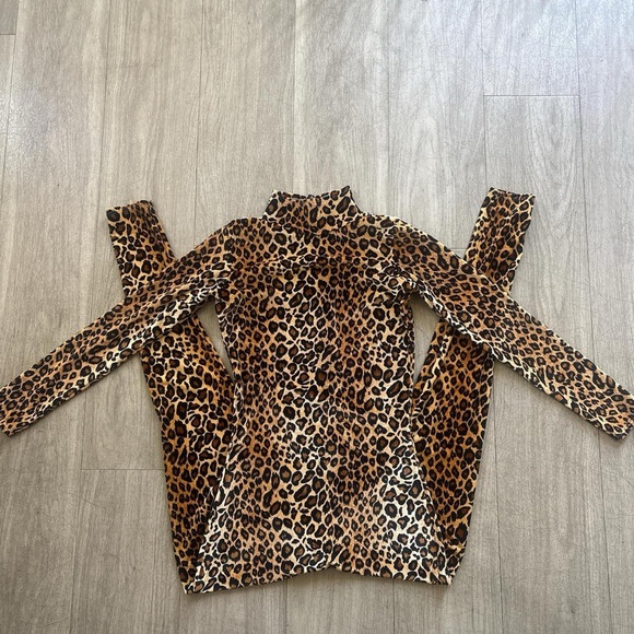 Leopard Print Velvet Catsuit S 

costume halloween - Picture 1 of 6